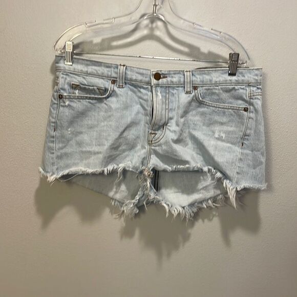 J Brand woman’s cut off acid wash denim shorts - Picture 1 of 12